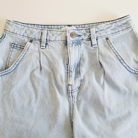 Gianni Bini High-waist Boyfriend Tapered Ankle-length Lightwash Jeans Sz 28 - Picture 7 of 9